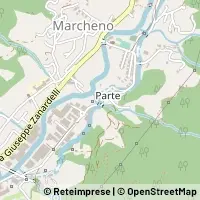 Mapa Marcheno