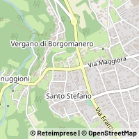 Mapa Borgomanero