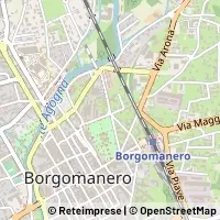 Mapa Borgomanero