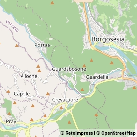 Mappa Guardabosone