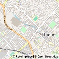 Mapa Thiene