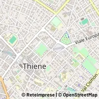 Mapa Thiene