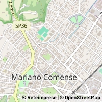 Mapa Mariano Comense