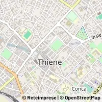 Hartă Thiene