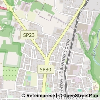 Mapa Lomazzo