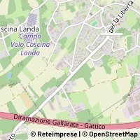 지도 Castelletto sopra Ticino