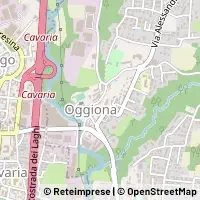 Map Oggiona Con Santo Stefano