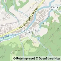 Mapa Marcheno