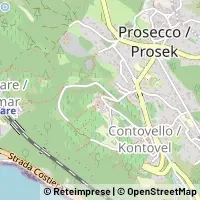 Mapa Trieste