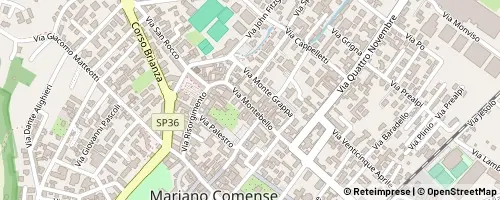 Mappa Mariano Comense