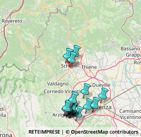 Mappa Via Liviera, 36015 Schio VI, Italia (17.9685)