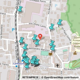 Mappa Via Mansioni, 22074 Lomazzo CO, Italia (0.16)