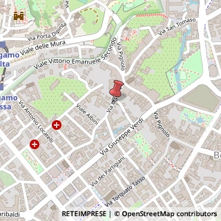 Mappa Via Masone, 21, 24121 Bergamo, Bergamo (Lombardia)