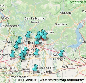 Mappa Viale Kennedy, 24066 Pedrengo BG, Italia (14.05667)