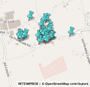 Mappa Via Risorgimento Campodipietra, 31040 Salgareda TV, Italia (0.26667)