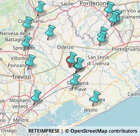 Mappa Via Risorgimento Campodipietra, 31040 Salgareda TV, Italia (17.53625)