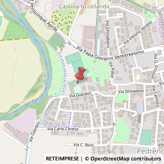Mappa Via Giardini, 12A, 24066 Pedrengo, Bergamo (Lombardia)