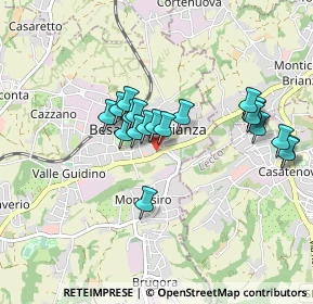 Mappa Via XX Settembre, 20842 Besana In Brianza MB, Italia (0.773)