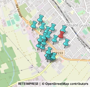 Mappa Via Eugenio Curiel, 21049 Tradate VA, Italia (0.2765)