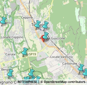 Mappa Via Eugenio Curiel, 21049 Tradate VA, Italia (3.2)