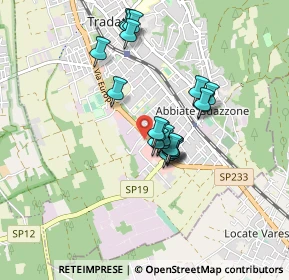 Mappa Via Eugenio Curiel, 21049 Tradate VA, Italia (0.6815)