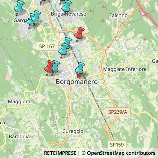 Mappa Via Don Minzoni, 28021 Borgomanero NO, Italia (2.73417)