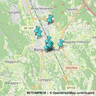 Mappa Via Don Minzoni, 28021 Borgomanero NO, Italia (0.88727)