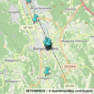 Mappa Piazza Mora e Gibin, 28021 Borgomanero NO, Italia (1.01636)