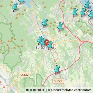 Mappa 28021 Borgomanero NO, Italia (5.66667)