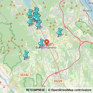Mappa 28021 Borgomanero NO, Italia (4.51091)