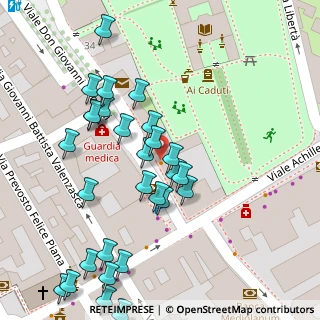 Mappa Piazza Mora e Gibin, 28021 Borgomanero NO, Italia (0.05714)