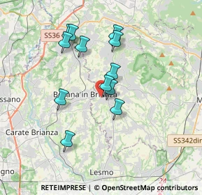 Mappa Via Michelangelo Buonarroti, 23880 Casatenovo LC, Italia (3.1175)