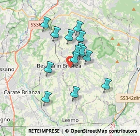 Mappa Via Michelangelo Buonarroti, 23880 Casatenovo LC, Italia (2.77857)