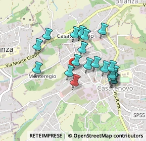 Mappa Via Antonio Fogazzaro, 23880 Casatenovo LC, Italia (0.392)