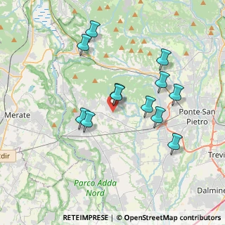 Mappa Via Bergamo, 24039 Sotto il Monte Giovanni XXIII BG, Italia (3.45083)