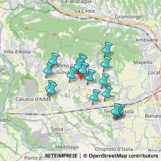 Mappa Via Bergamo, 24039 Sotto il Monte Giovanni XXIII BG, Italia (1.42833)