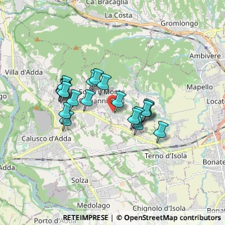 Mappa Via Bergamo, 24039 Sotto il Monte Giovanni XXIII BG, Italia (1.441)