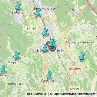 Mappa Via Garibaldi, 28021 Borgomanero NO, Italia (2.3375)
