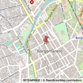 Mappa Corso Garibaldi, 51, 28019 Borgomanero, Novara (Piemonte)