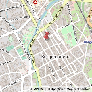 Mappa Corso Garibaldi, 71, 28021 Borgomanero, Novara (Piemonte)