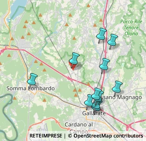 Mappa Via Madonnina, 21010 Besnate VA, Italia (4.10727)