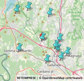 Mappa Via Madonnina, 21010 Besnate VA, Italia (4.23273)