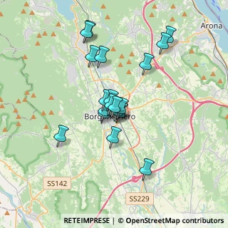 Mappa Via Costantino Pagani, 28021 Borgomanero NO, Italia (2.73)