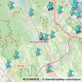 Mappa Via Edmondo de Amicis, 28021 Borgomanero NO, Italia (6.5315)