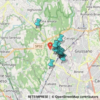Mappa Via Giosuè Carducci, 22066 Mariano Comense CO, Italia (0.97714)