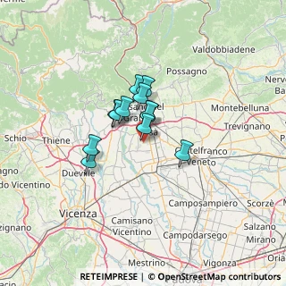 Mappa Via Pellico S., 36027 Rosà VI, Italia (8.12833)