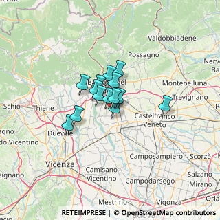 Mappa Via Pellico S., 36027 Rosà VI, Italia (7.12357)