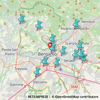 Mappa Vicolo San Giovanni, 24121 Bergamo BG, Italia (3.99692)