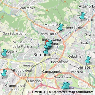 Mappa Vicolo San Giovanni, 24121 Bergamo BG, Italia (2.725)