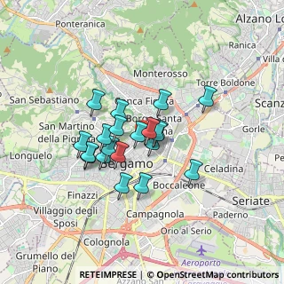 Mappa Vicolo San Giovanni, 24121 Bergamo BG, Italia (1.246)